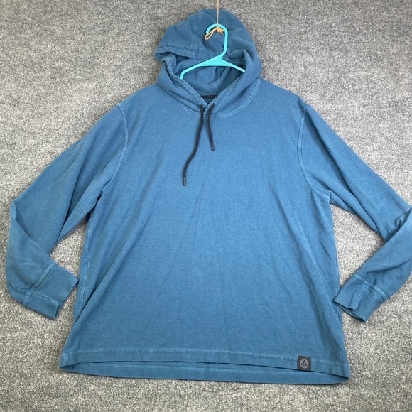 American Giant Other - American Giant Mens XL Blue Cotton Pullover Hoodie Sweatshirt Made in USA